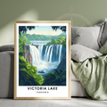 Affiche Lac Victoria | Poster Tanzanie | Affiche Lac